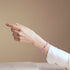 Pink | .925 Sterling Silver | Mermaid Glass Bead Bracelet
